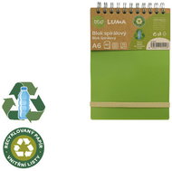 LUMA ECO spiral A6, 80 sheets, recycled paper - Notepad