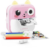 LAMAX InstaKid2 AI Plus - pink - Instantní fotoaparát