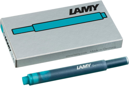 LAMY Tintenpatronen, türkis – Packung mit 5 Stück - Ersatzpatrone - Hauptbild