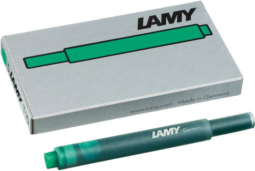 LAMY Tintenpatronen, grün – Packung mit 5 Stück - Ersatzpatrone - Hauptbild