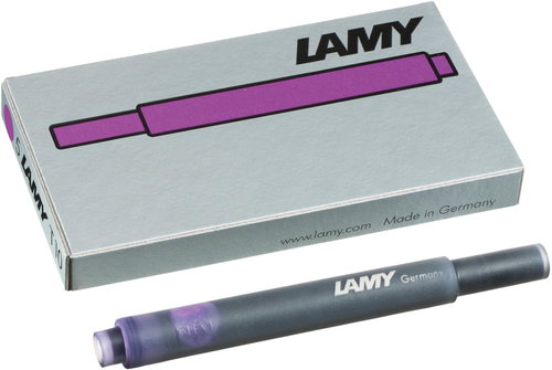 LAMY Tintenpatronen, violett – Packung mit 5 Stück - Ersatzpatrone - Hauptbild