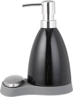 LENE BJERRE CARRIE Detergent dispenser with anti-odor soap, black - Soap Dispenser