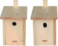 KikiTiki Set of bird boxes - titmouse 34 mm and 30x45 mm - Nesting Box
