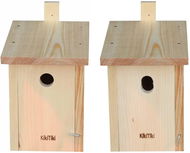 KikiTiki Set of bird boxes - titmouse 34 mm and 30x45 mm - Nesting Box