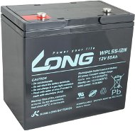 LONG baterie 12V 55Ah M6 LongLife 12 let (WPL55-12N) - UPS Batteries