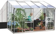 LANITPLAST IDA 6500 PC 4 mm silver - Greenhouse