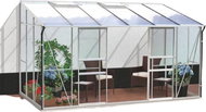 LANITPLAST IDA 7800 PC 4 mm silver - Greenhouse
