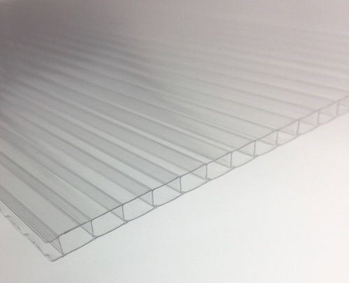 LANITPLAST Chamber Glazing PC 4mm for LANITPLAST VENUS 3800 PC 4mm Silver/Green - Greenhouse - Main image