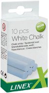LINEX bílé, kulaté - balení 10 ks - Křídy