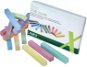 Linex Coloured, Square - Pack of 12 - Chalk