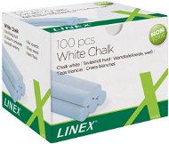 Linex weiße Kreide - rund - 100 Stück Packung - Kreide