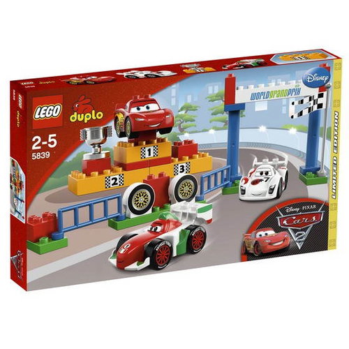 LEGO Duplo 5839 Cars, Velká cena - Building Set - Main image