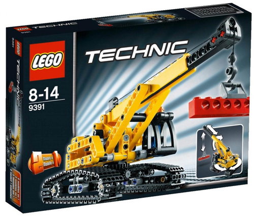 LEGO Technic 9391 Pásový jeřáb - Building Set - Main image