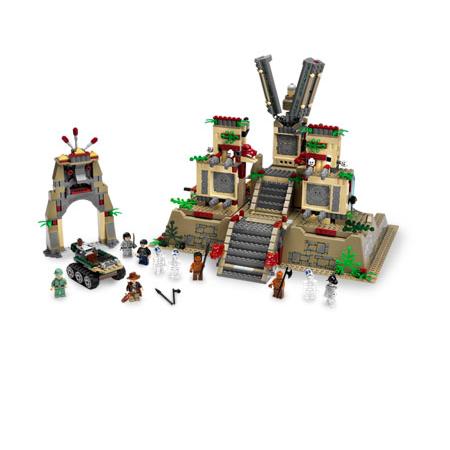 Lego indiana jones temple of the crystal skull sale