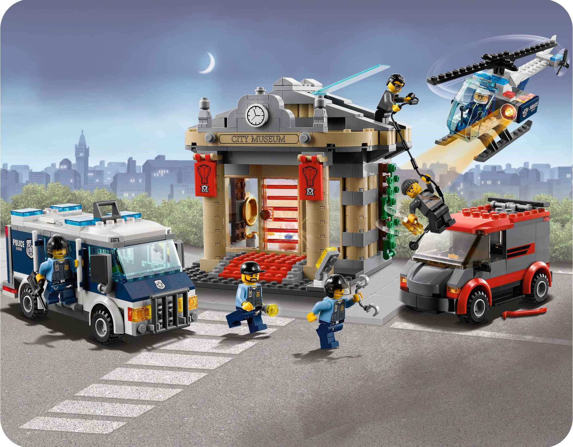 LEGO City 60008 Museum Break in Building Set alza.sk