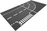 LEGO City 7281 T-Junction & Curved Road Plates - Building Set
