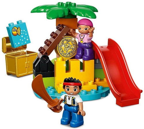 LEGO DUPLO 10604 Jake and the Never Land Pirates Treasure Island - Building Set - Main image