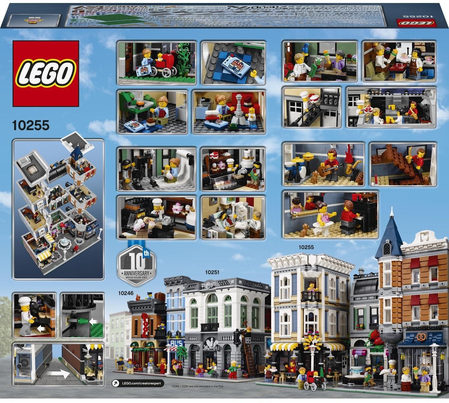 LEGO® Creator 10255 Assembly Square from 5 250 Kč - LEGO Set | Alza.cz