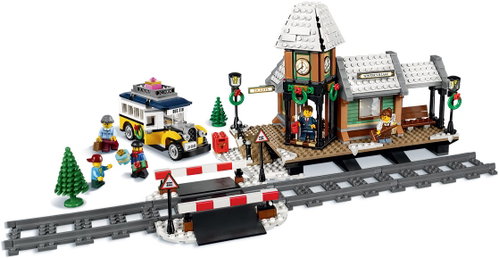 LEGO Creator Expert 10259 Christmas Train Station - Building Set - Main image