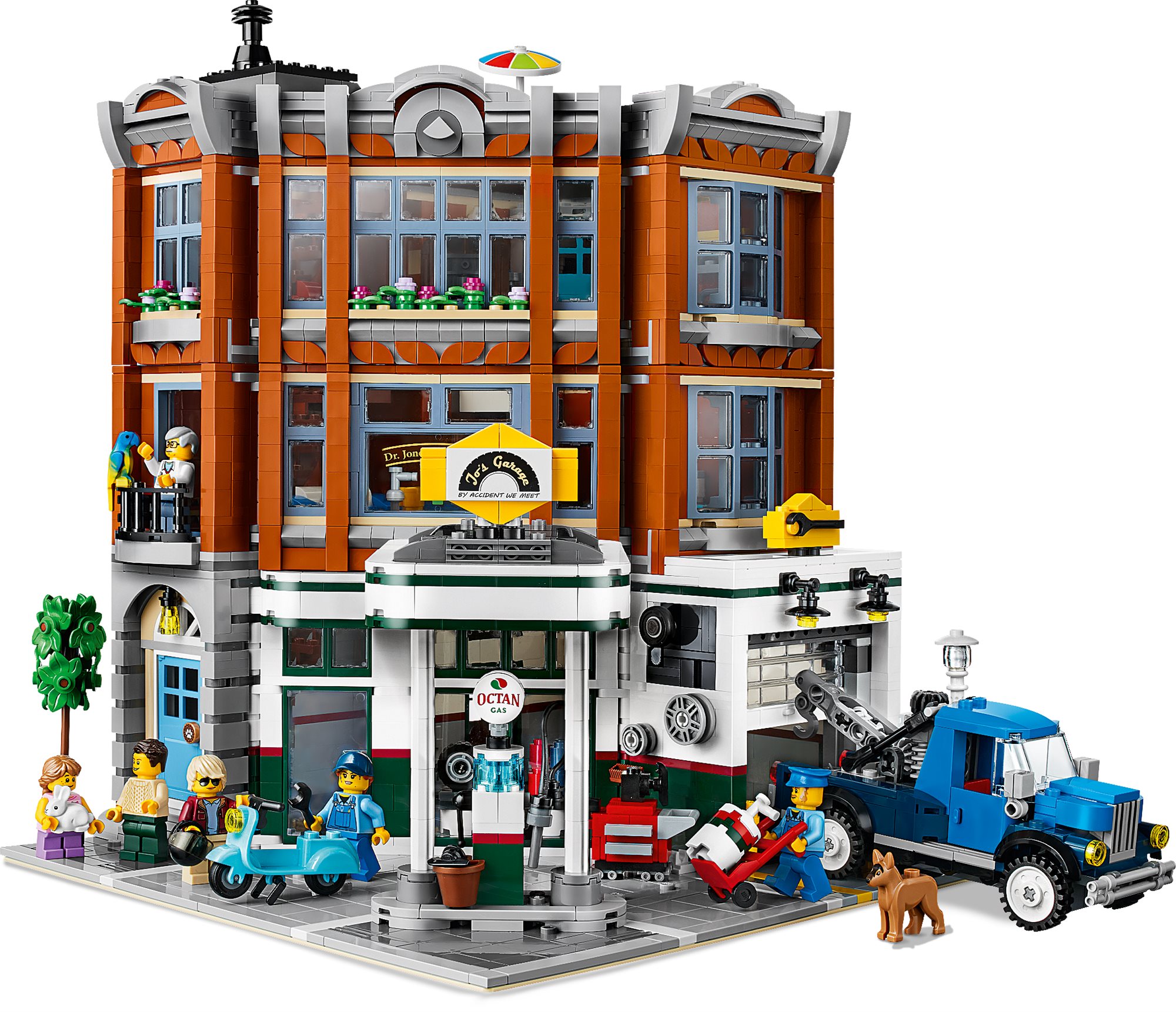 LEGO Creator Expert 10264 Corner Garage LEGO Set Alza.cz