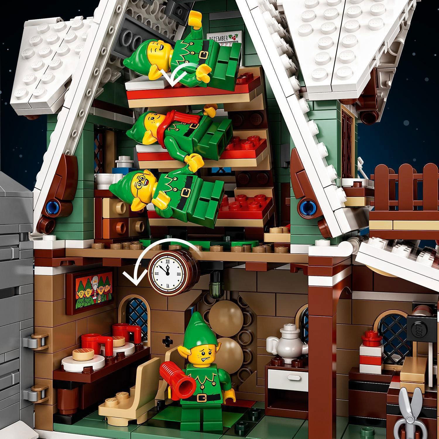 Lego elves house christmas hot sale