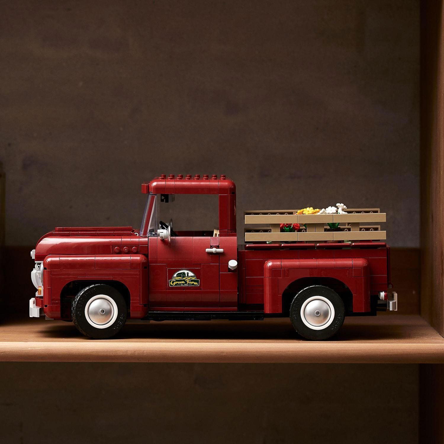 Lego red pickup discount truck