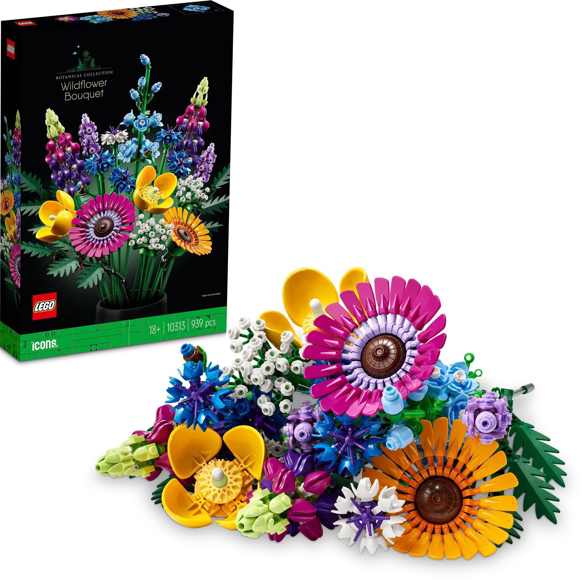 LEGO® LEGO® Icons Botanicals Vadvirág-csokor 10313