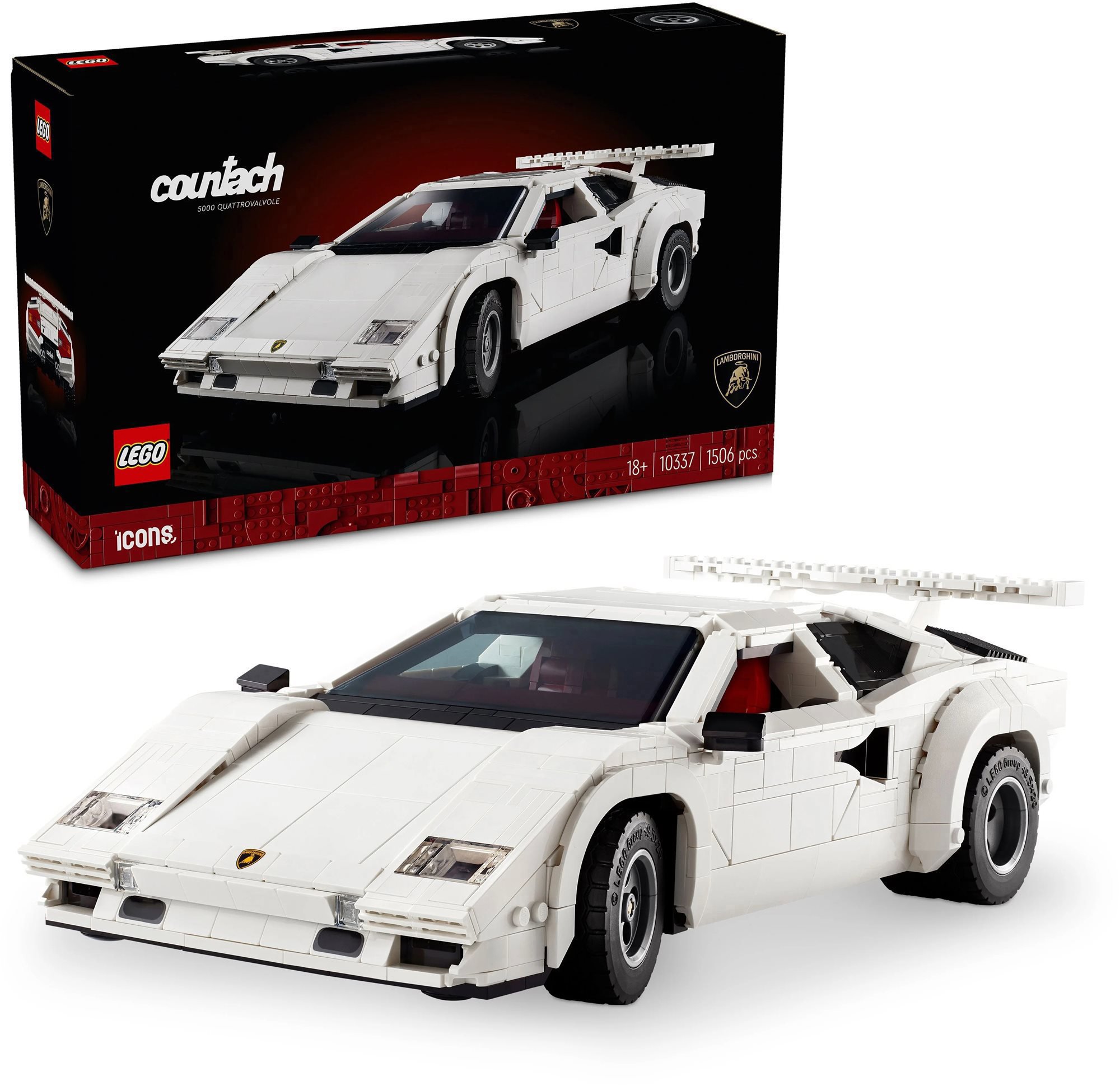 LEGO stavebnice LEGO® Icons 10337 Lamborghini Countach 5000 Quattrovalvole