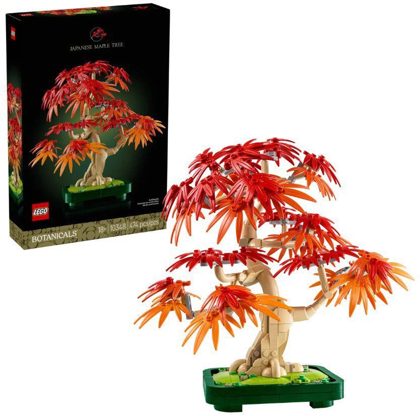 LEGO stavebnice LEGO® Botanicals 10348 Bonsaj – Japonský červený javor
