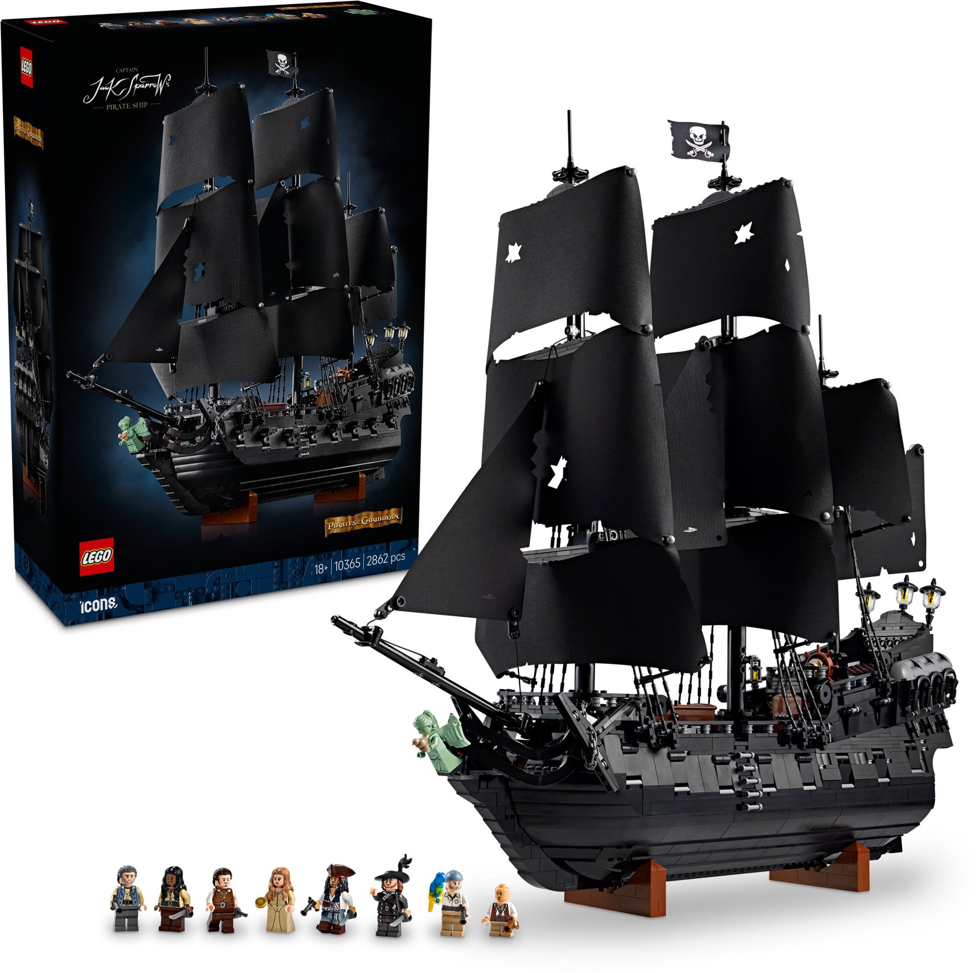 LEGO stavebnice LEGO® Icons 10365 Pirátská loď kapitána Jacka Sparrowa