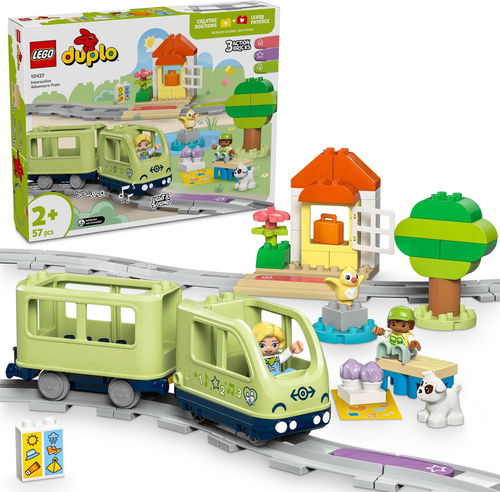 LEGO® DUPLO® 10427 Interaktivní dobrodružný vláček - LEGO stavebnice - Hlavní obrázek