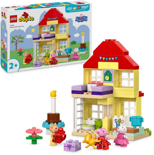 LEGO® DUPLO® 10433 Prasátko Peppa a narozeninový dům - LEGO stavebnice - Hlavní obrázek