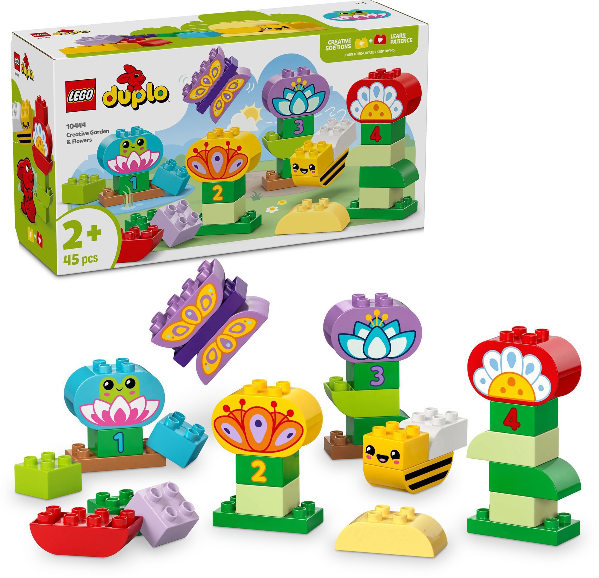 LEGO® DUPLO® Kreatív kert és virágok 10444