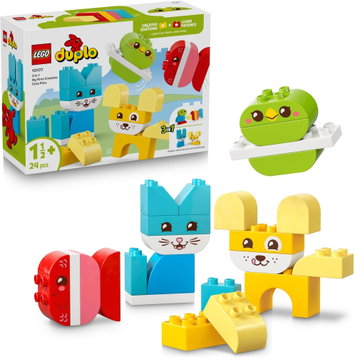 LEGO® DUPLO® My First 10477 Kreatív és aranyos, 3 az 1-ben házi ...