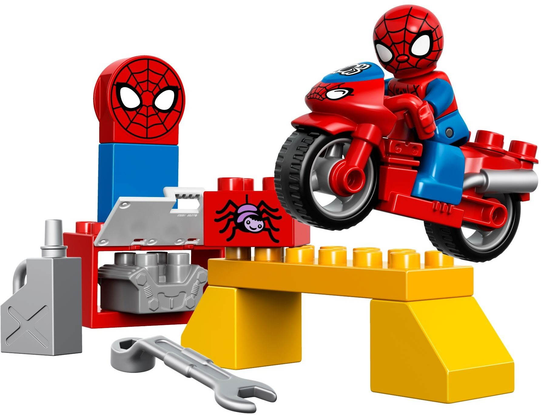 Spiderman sale bike lego