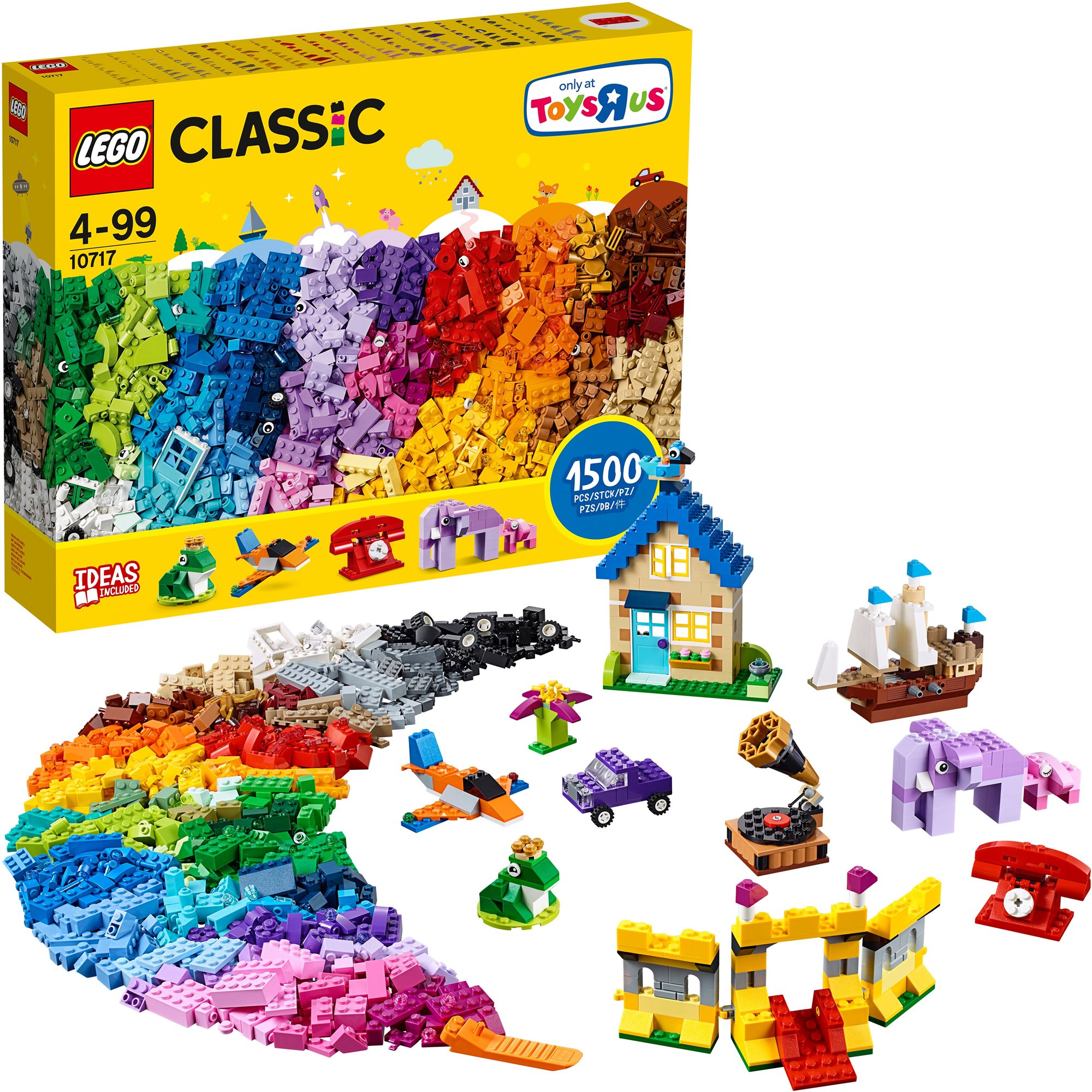 LEGO Classic 10717 Bricks Bricks Bricks LEGO Set Alza.cz