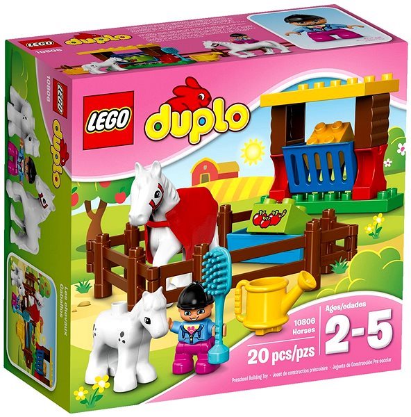 Lego duplo horse hot sale