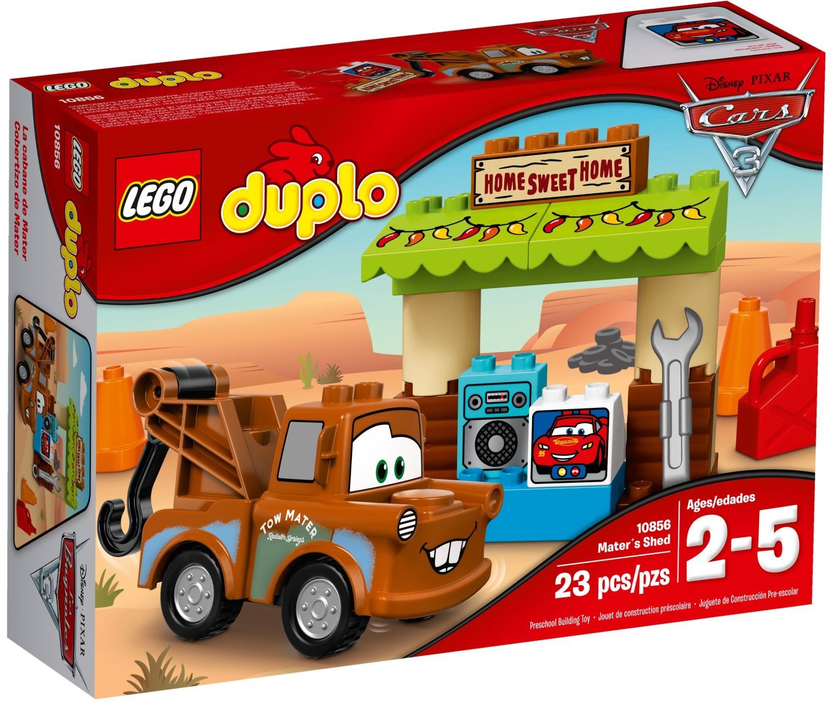 Tow mater hot sale lego duplo