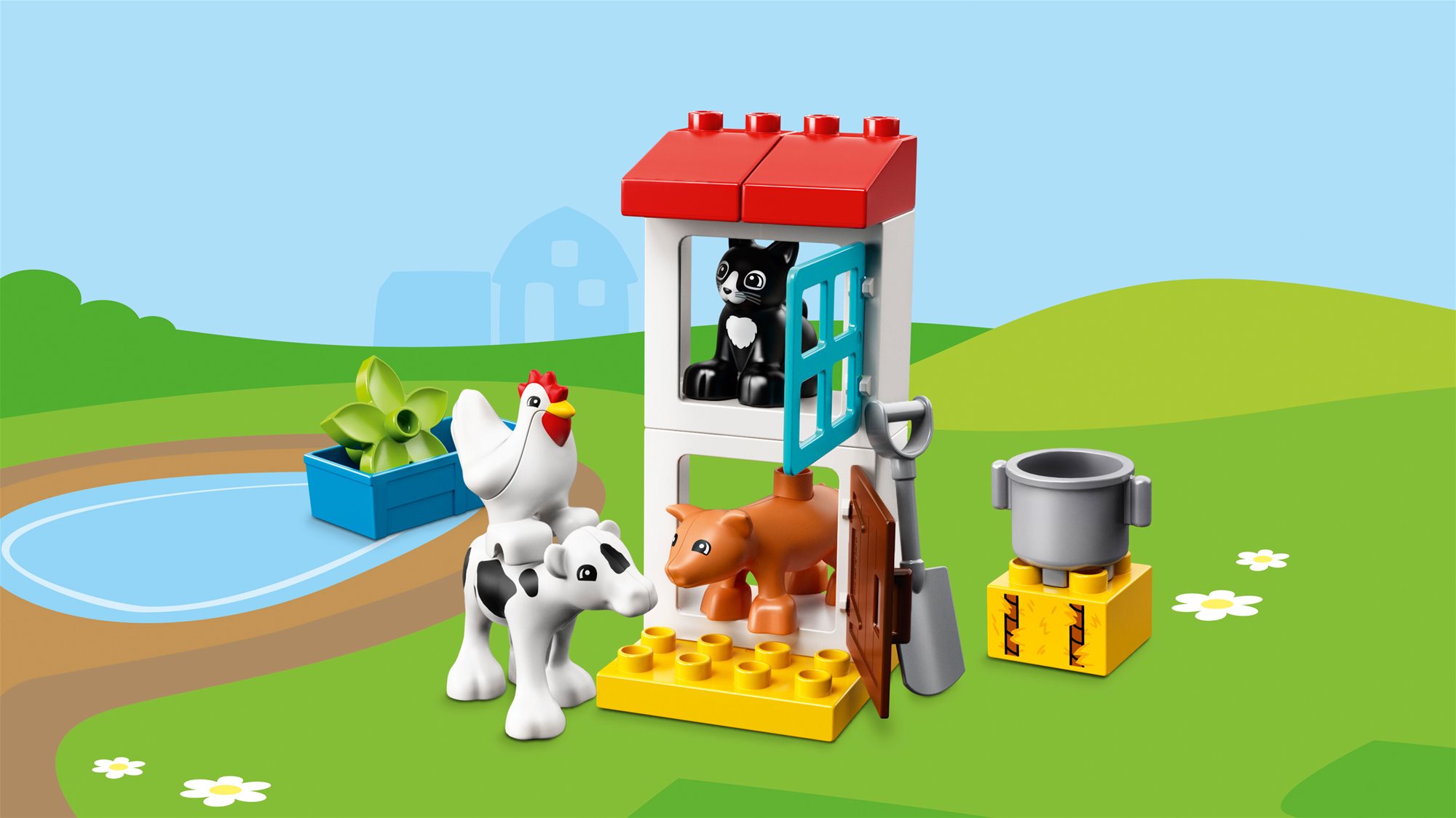 LEGO DUPLO Town 10870 Farm Animals LEGO Set alza.sk