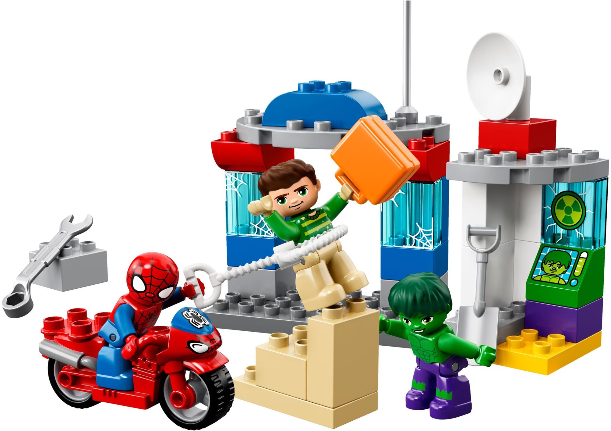 LEGO DUPLO Super Heroes 10876 Spider Man Hulk Adventures Building Set alza.sk