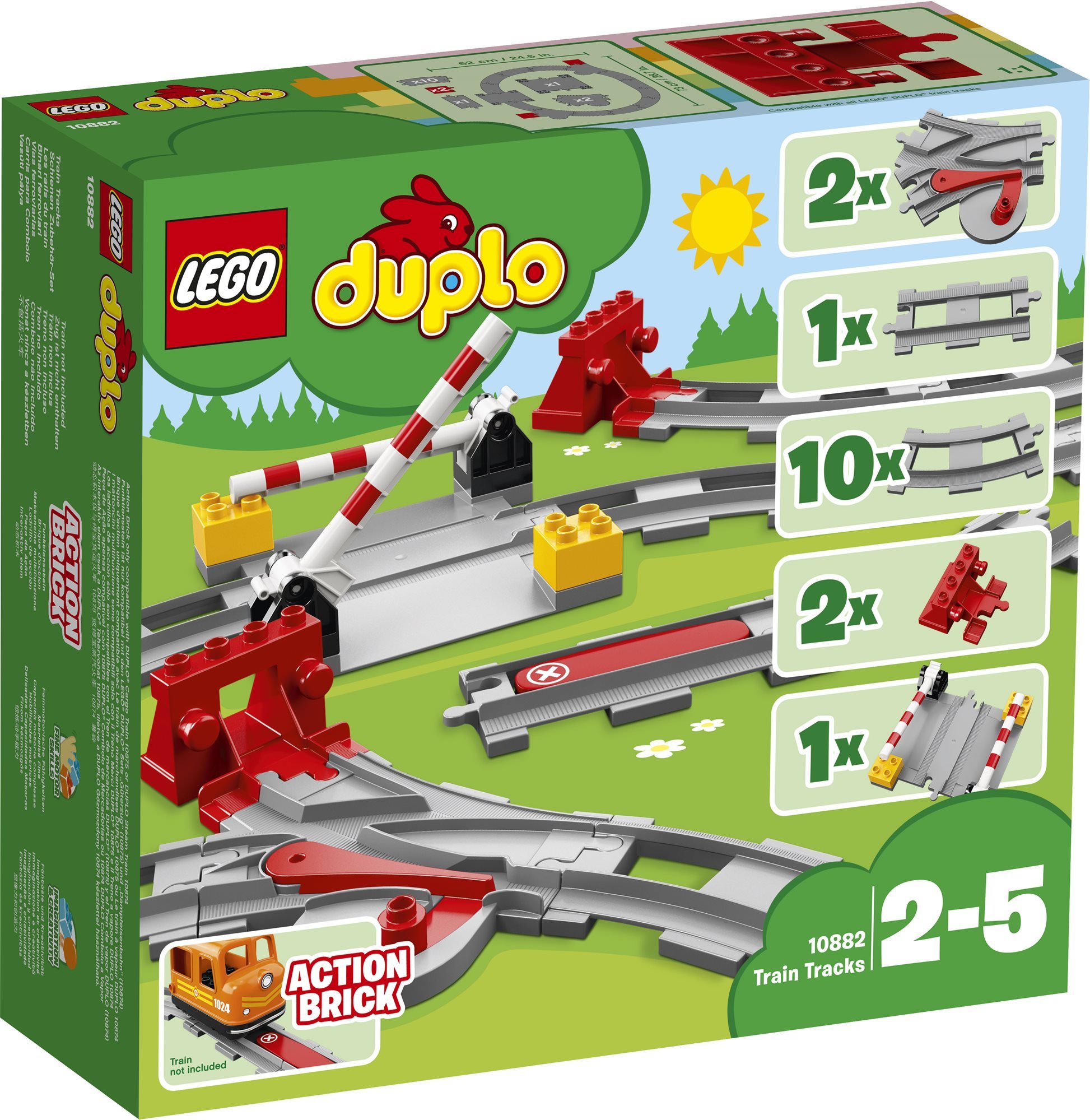 Lego duplo 2024 action bricks train