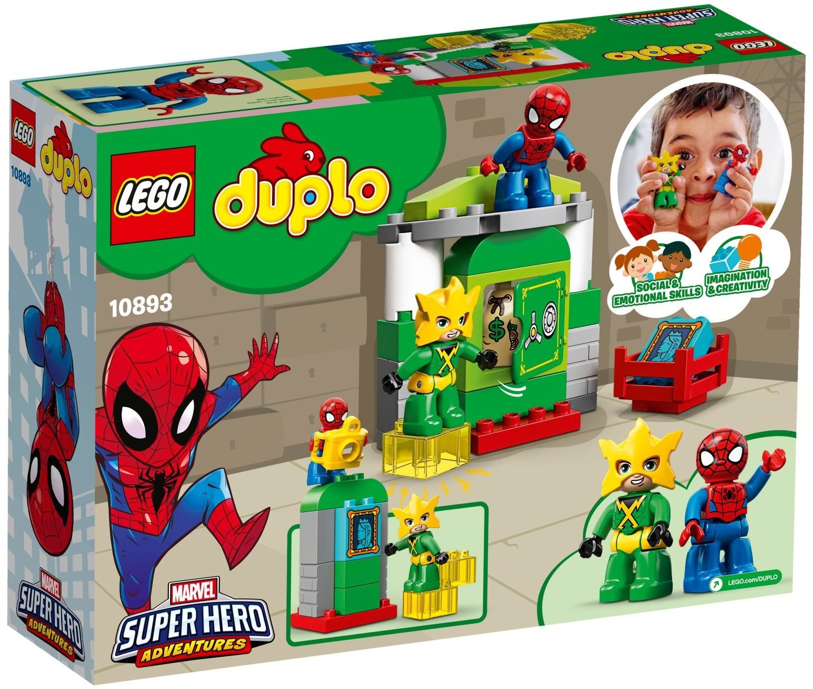 LEGO DUPLO Super Heroes 10893 Spider-Man vs. Electro - Building
