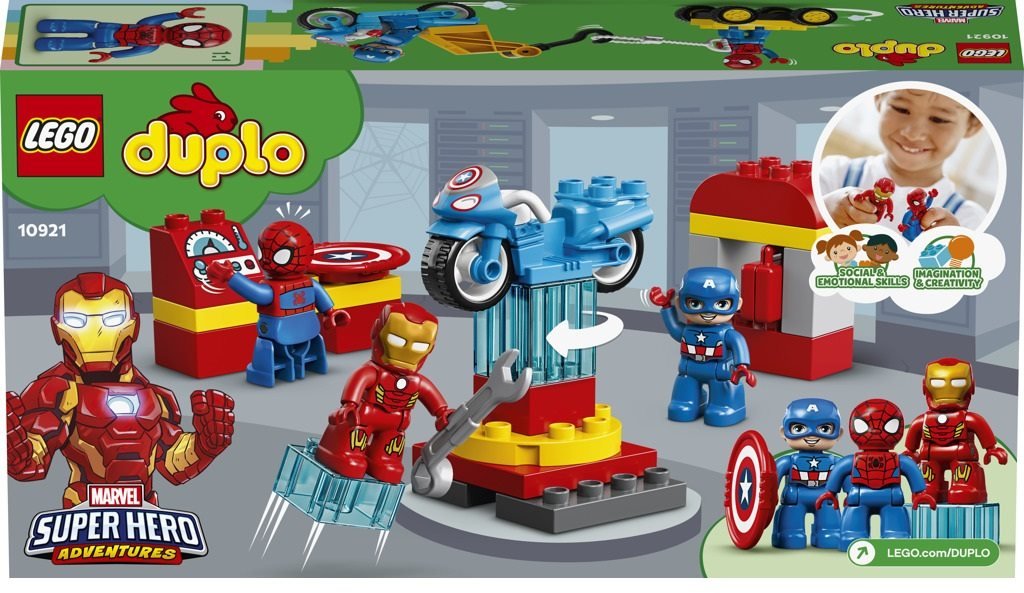 LEGO DUPLO Super Marvel Heroes 10921 Super Heroes Lab - LEGO Set