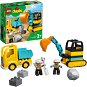 LEGO Set LEGO DUPLO Town 10931 Truck & Tracked Excavator - LEGO stavebnice