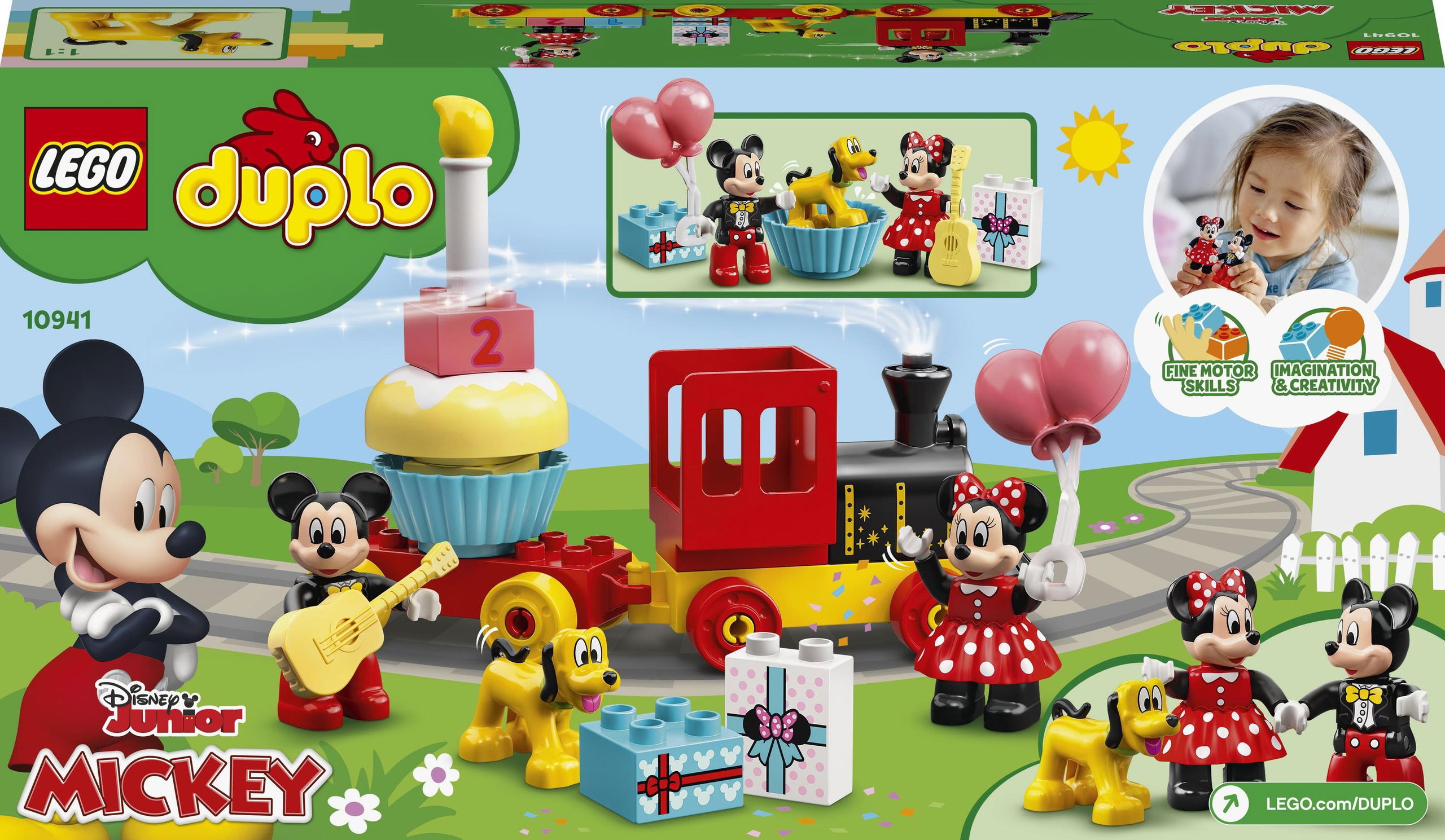 Mickey birthday 2024 train duplo