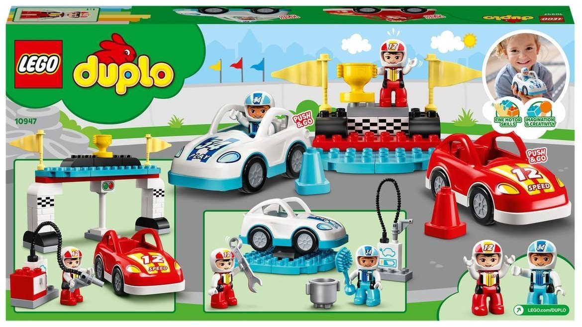 Duplo best sale racing car