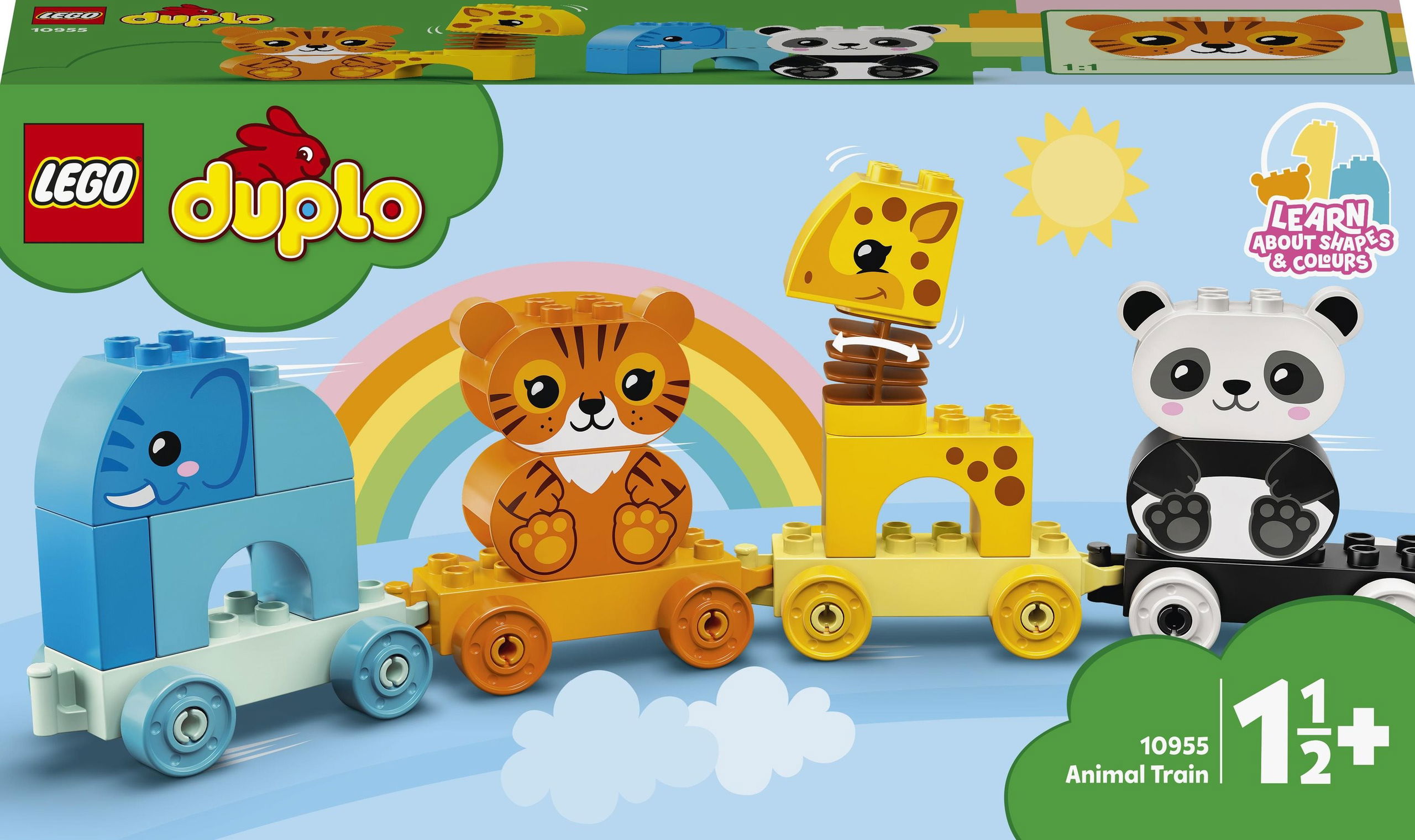 Animal train lego online duplo