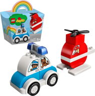 LEGO® DUPLO® Creative Play 10957 Mein erster Feuerwehrhubschrauber und mein erstes Polizeiauto - LEGO-Bausatz