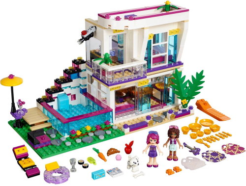 LEGO Friends 41135 Livis Popstar-Villa - Bausatz - Hauptbild