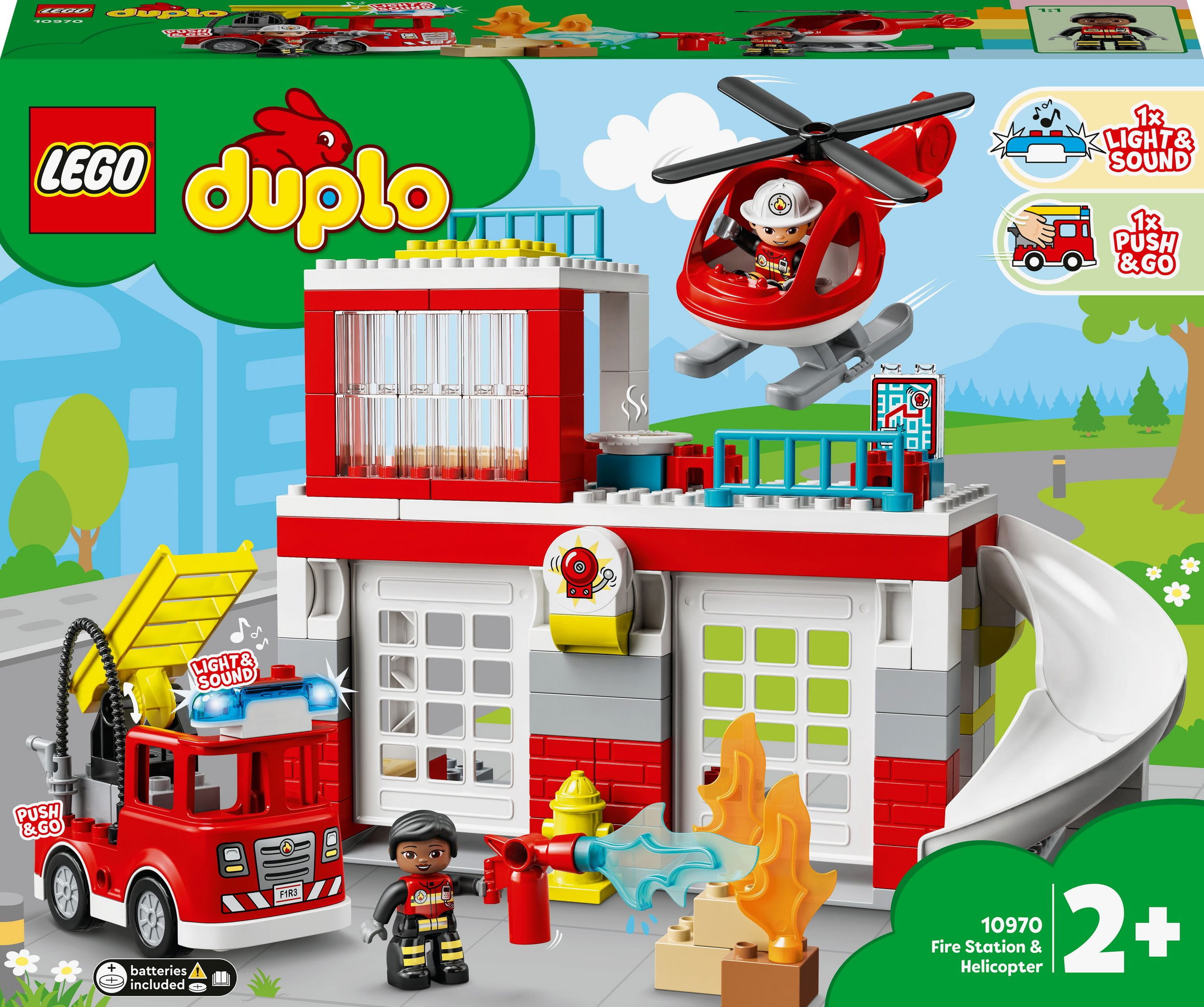 Fire station best sale duplo set